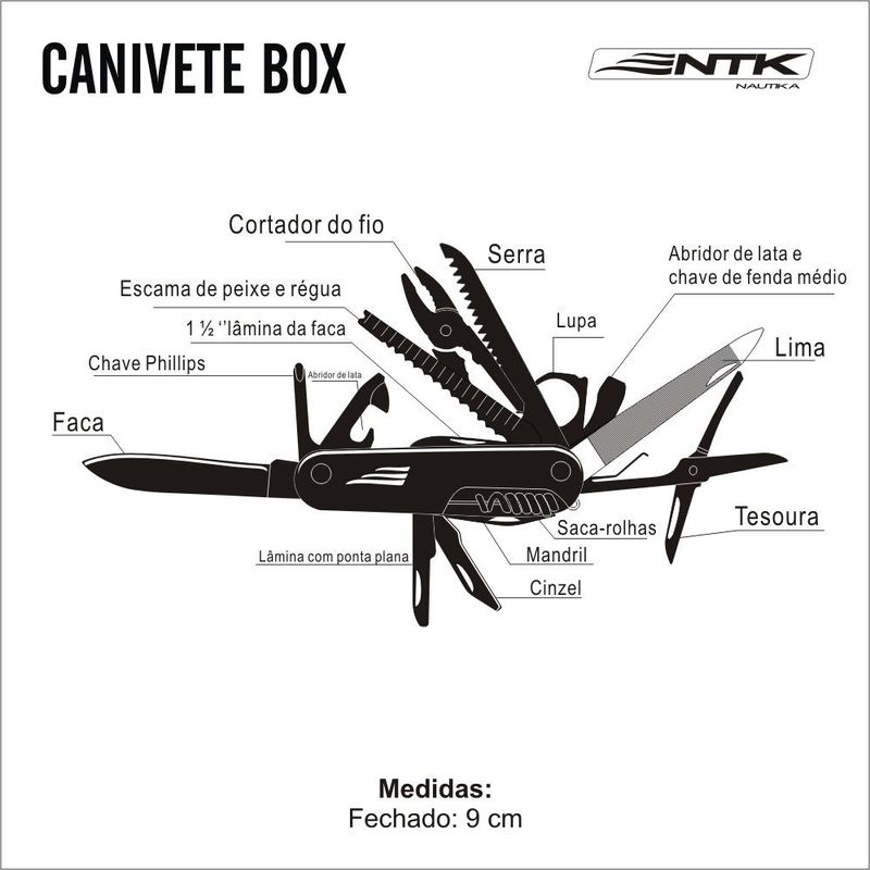 CANIVETE-BOX-18-FUNCOES-NAUTIKA